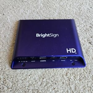 BrightSign HD3 Media Player in Purple